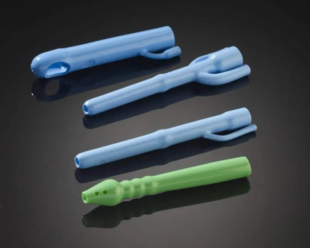 dip molded enema tips by Piper Plastics Corp.