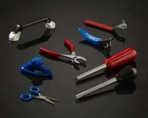 Tools with grips made via dip coating